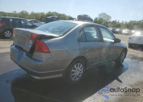 2005 Honda Civic Lx z USA, uszkodzony, nr VIN 2HGES16585H616445